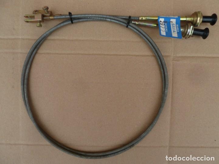Autos und Motorr&auml;der: SAVA-LOTE (2)CABLES/SISGAS&middot;PARO MOTOR&middot; PARA VEHICULOS SAVA-(RECAMBIO NUEVO)