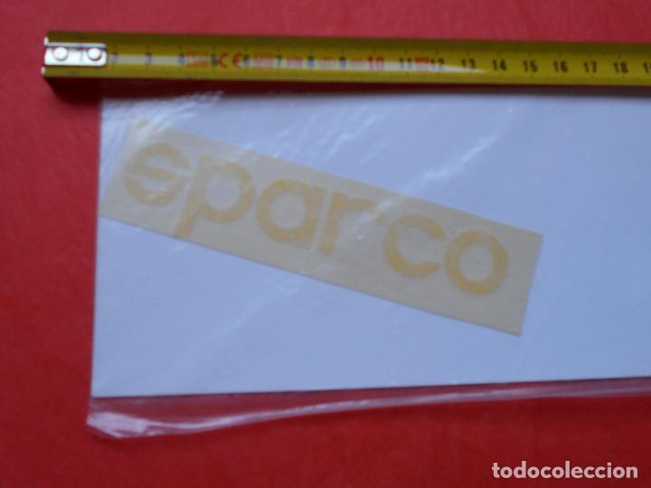 Autos und Motorr&auml;der: PEGATINA PARA MOTO O COCHE SPARCO