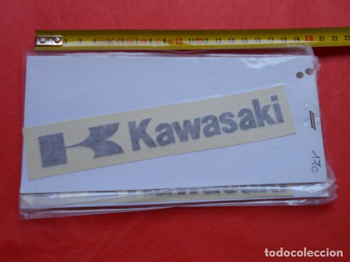 Coches y Motocicletas: PEGATINA PARA MOTO O COCHE KAWASAKI