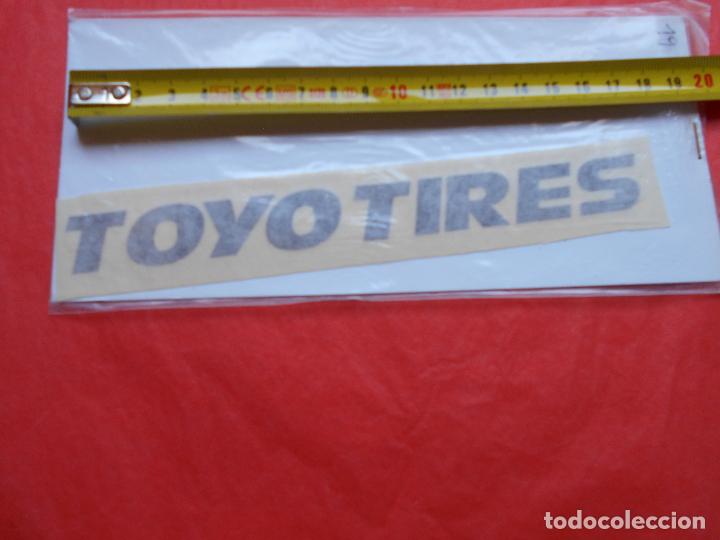 Autos und Motorr&auml;der: PEGATINA PARA MOTO O COCHE TOYO TIRES