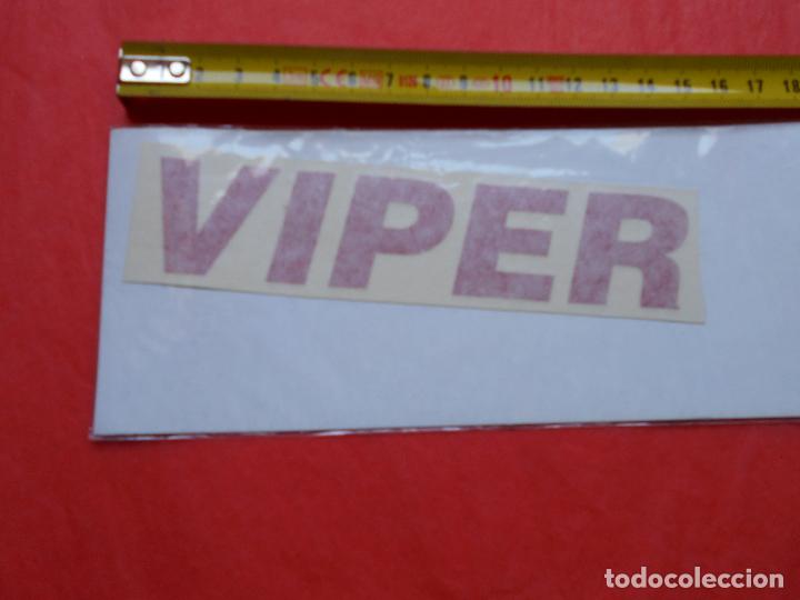 Autos und Motorr&auml;der: PEGATINA PARA MOTO O COCHE VIPER