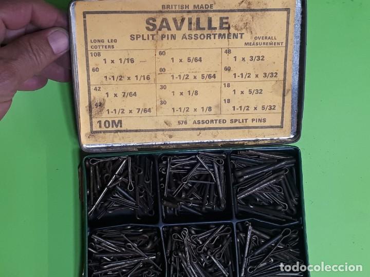 Autos und Motorr&auml;der: Antigua caja de pasadores SAVILLE.