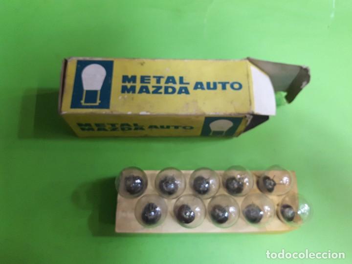 Automobili e Motociclette: Caja Bombillas Metal Mazda Auto. Pilotos.