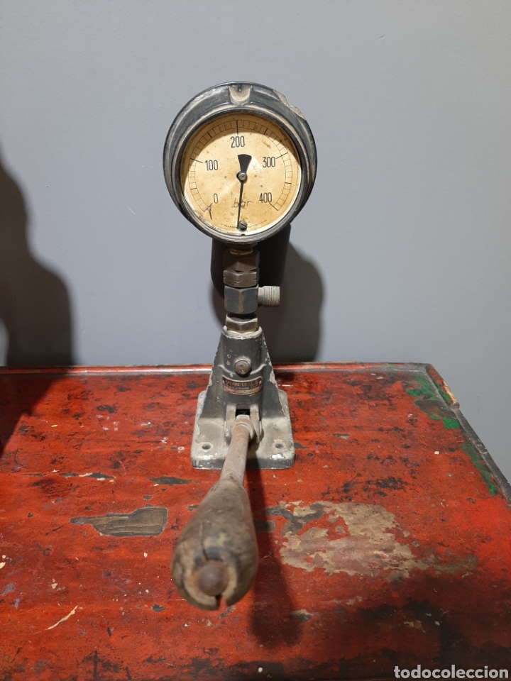 Autos und Motorr&auml;der: Appareils Gautier L. B autom&oacute;vil medidor de presi&oacute;n de coches antiguo franc&eacute;s