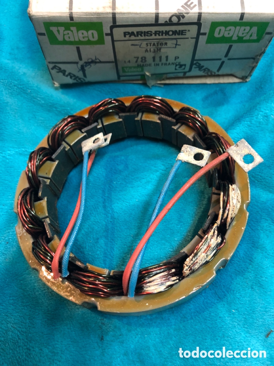 Coches y Motocicletas: ESTATOR-PARIS RHONE 78111p -12 V -( PEUGEOT y TALBOT )