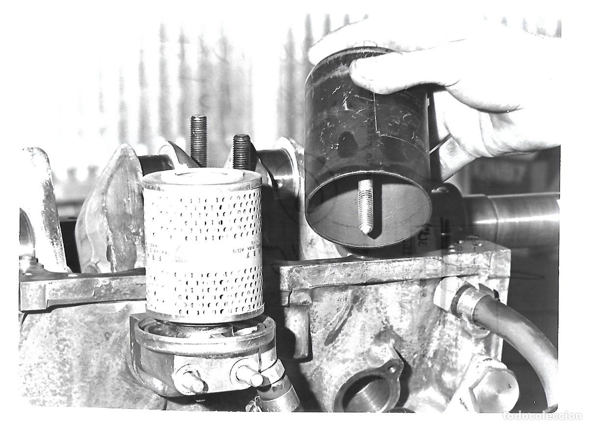 Automobili e Motociclette: M38-FOTO COCHE LUBRICACION CARTUCHO FILTRANTEN CIRCUITO REFRIGERACION FOTO-VELOCIDAD DEL 26-7-1.969