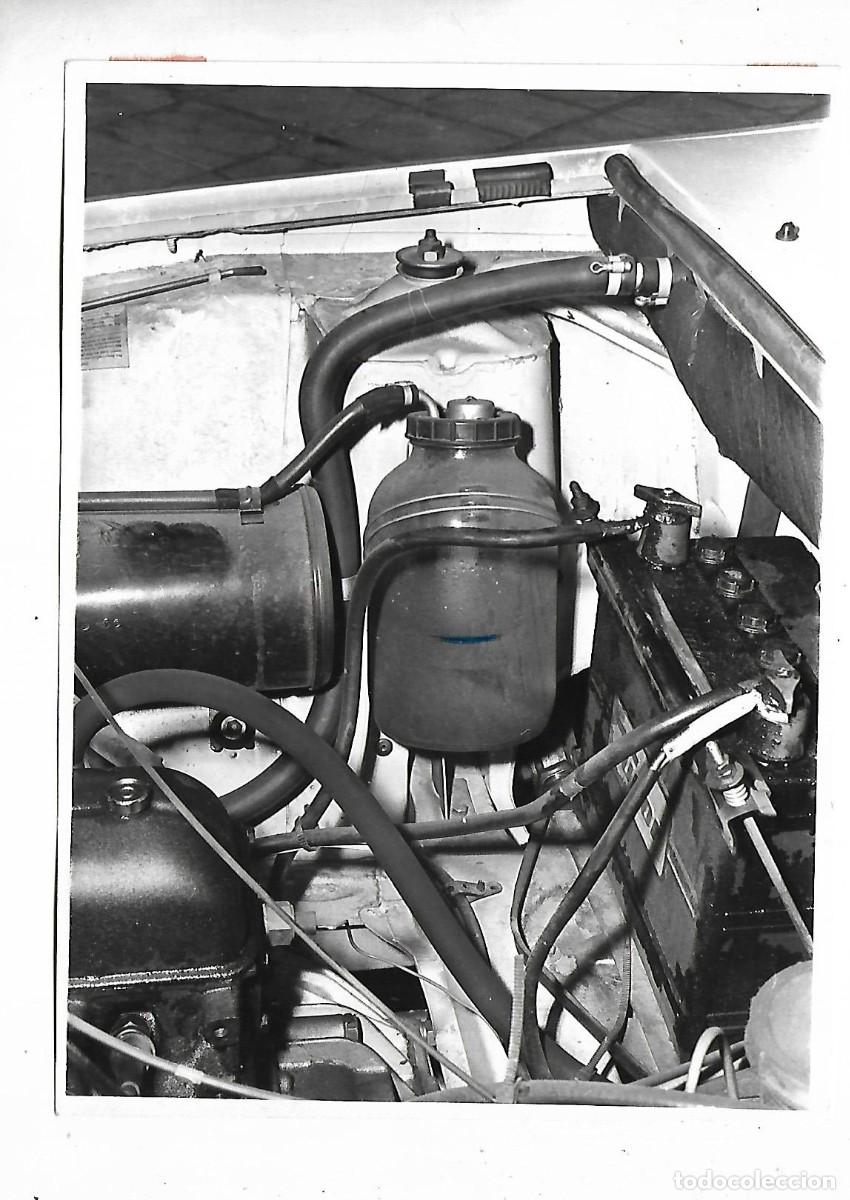 Automobili e Motociclette: M38-FOTO COCHE REVISION DEL COCHE NIVEL DEL AGUA - FOTO-VELOCIDAD 31- 7- 76