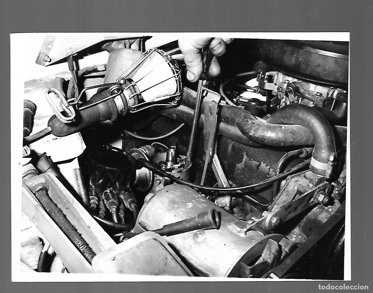 Automobili e Motociclette: M38-FOTO COCHE REVISION REGLAJE DE PLATINOS - FOTO-VELOCIDAD 1.976
