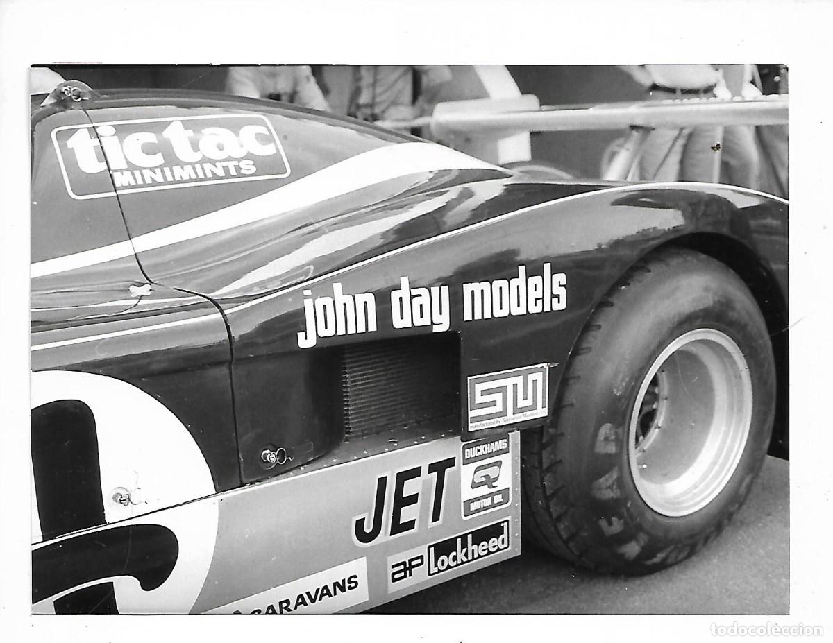 Automobili e Motociclette: M38-FOTO COCHE MARCA LOLA ODELO CADENET TOMA DE AIRE- FOTO-VELOCIDAD 28-6-1.975