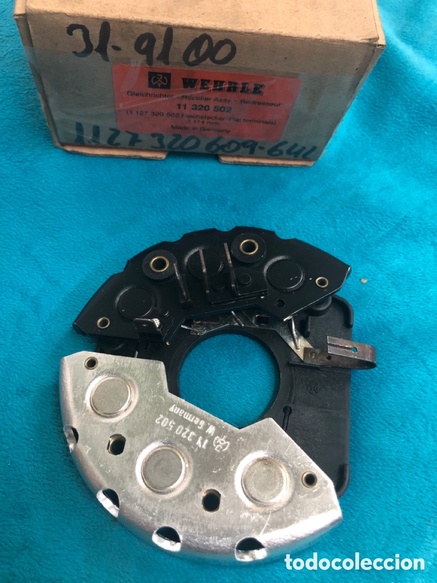 Automobili e Motociclette: PLACA RECTIFICADORA ALTERNADOR-WHERLE 11320502 ( ALFA ROMEO 33- 1,7 )