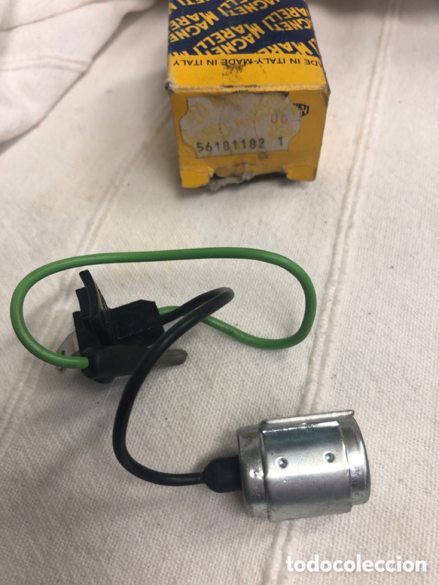 Autos und Motorr&auml;der: CONDENSADOR- MAGNETI MARELLI 56181182 ( FIAT PANDA- REGATA- RITMO)