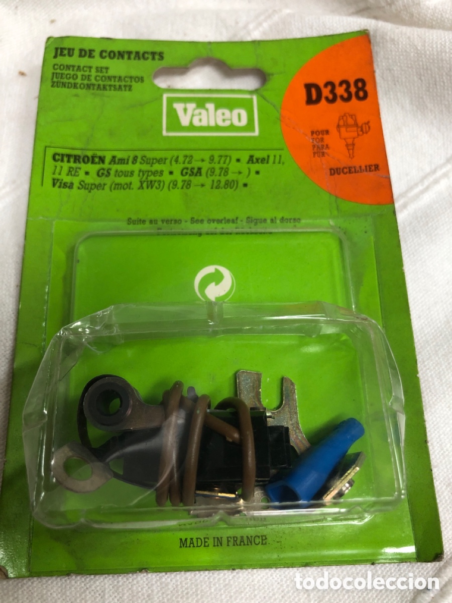 Coches y Motocicletas: JUEGO DE PLATINOS-VALEO D338 ( CITROEN )