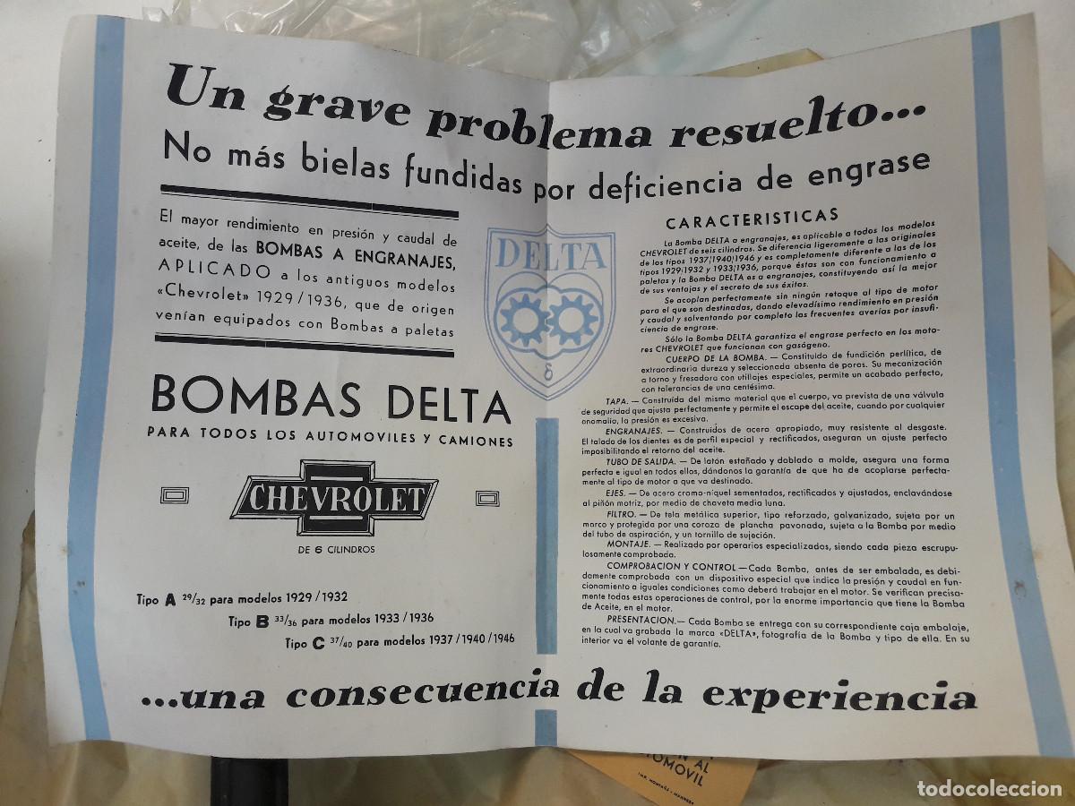 Coches y motocicletas: BOMBA ACEITE marca DELTA - Foto 8
