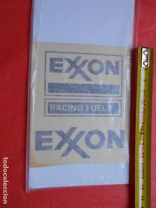 Autos und Motorr&auml;der: PEGATINA PARA MOTO O COCHE EXXON