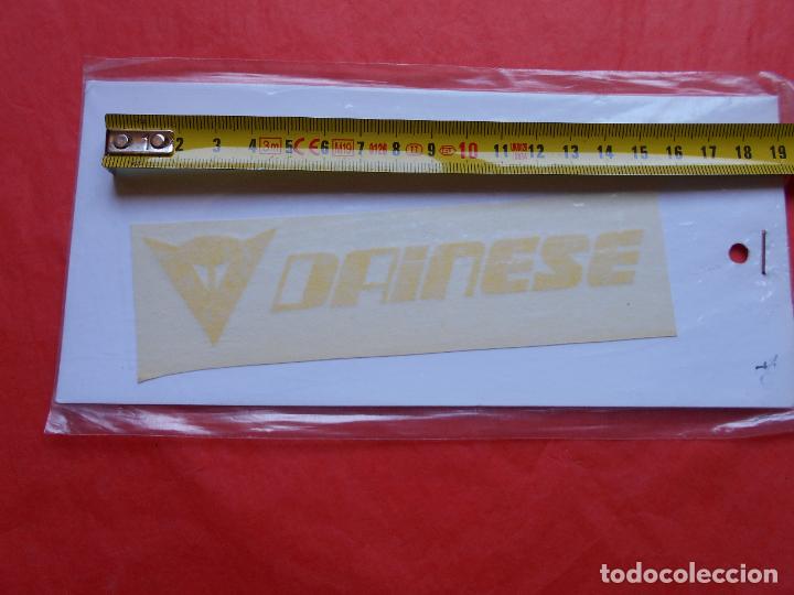 Autos und Motorr&auml;der: PEGATINA PARA MOTO O COCHE DAINESE