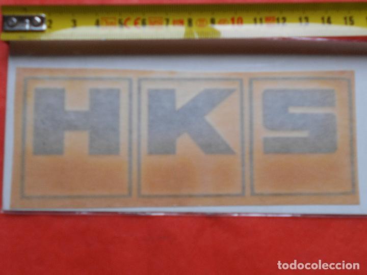 Autos und Motorr&auml;der: PEGATINA ESPECIAL PARA MOTO-COHE O MAQUINA HKS