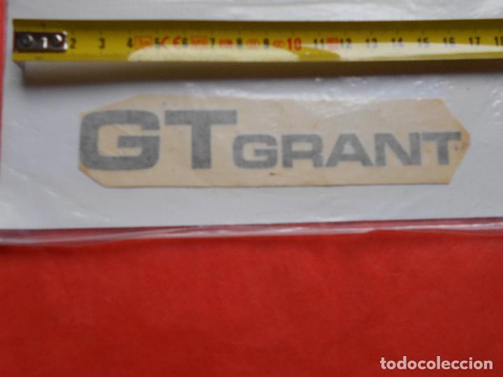 Autos und Motorr&auml;der: PEGATINA ESPECIAL PARA MOTO-COHE O MAQUINA GT GRANT