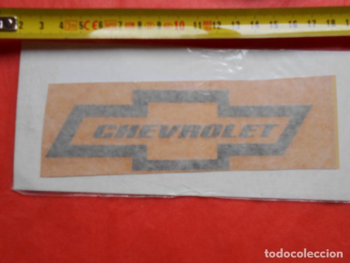 Coches y Motocicletas: PEGATINA ESPECIAL PARA MOTO-COHE O MAQUINA CHEVROLET