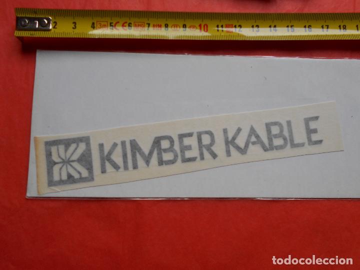 Autos und Motorr&auml;der: PEGATINA ESPECIAL PARA MOTO-COHE O MAQUINA KIMBERKABLE