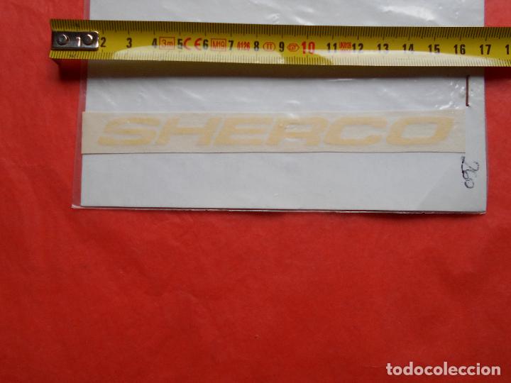 Autos und Motorr&auml;der: PEGATINA ESPECIAL PARA MOTO-COHE O MAQUINA SHERCO