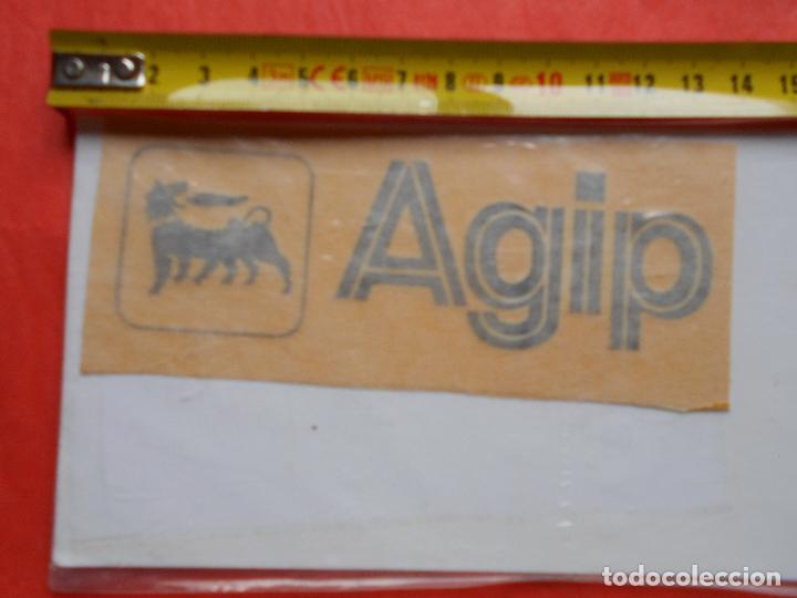 Autos und Motorr&auml;der: PEGATINA ESPECIAL PARA MOTO-COHE O MAQUINA AGIP