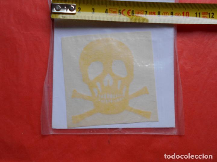 Autos und Motorr&auml;der: PEGATINA ESPECIAL PARA MOTO-COHE O MAQUINA CALAVERA