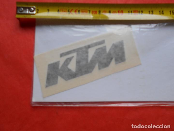 Autos und Motorr&auml;der: PEGATINA ESPECIAL PARA MOTO-COHE O MAQUINA KTM