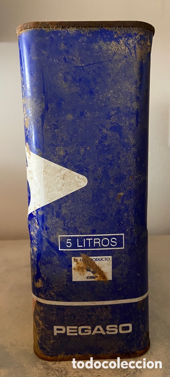 antigua lata vacía de gasolina especial para me - Compra venta en  todocoleccion