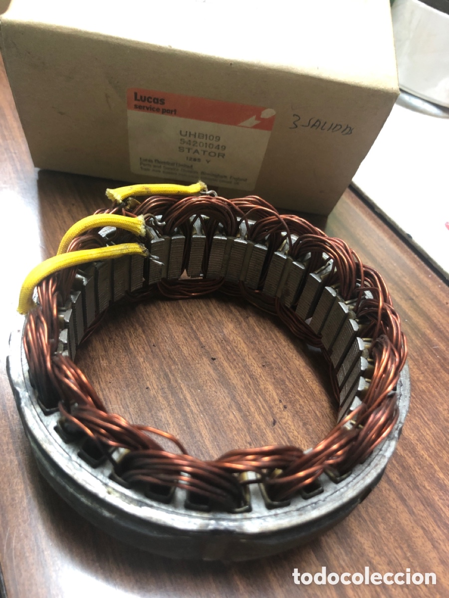 Automobili e Motociclette: ESTATOR ALTERNADOR - LUCAS 54201049 ( AUSTIN-MINI-FORD CAPRI-ESCORT-FIESTA)