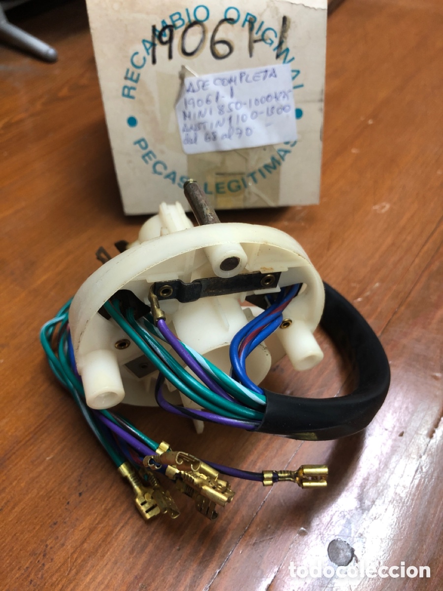 Autos und Motorr&auml;der: BASE COMPLETA MANDO LUCES- FEMSA 19061-1 ( MINI 850-1000- AUSTIN 1100- 1300 del 68 al 70 )