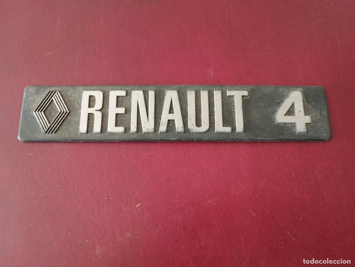 Coches y motocicletas: anagrama renault 4 - Foto 1