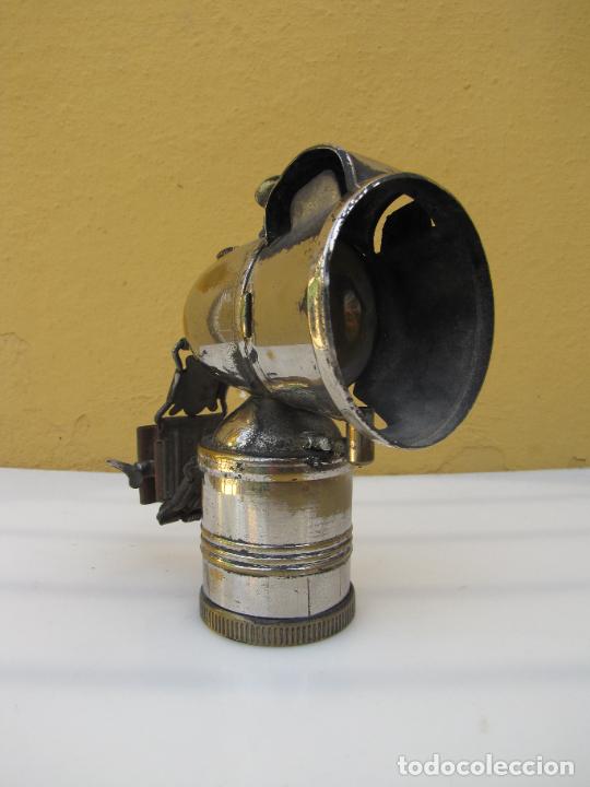 Autos und Motorr&auml;der: 55.- Faro de carburo. Motocicleta o bicicleta. Rosac