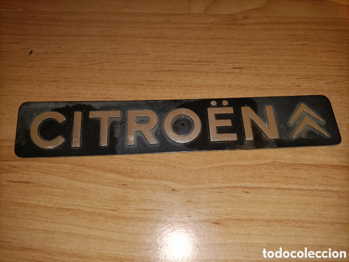 Autos und Motorr&auml;der: Placa citro&euml;n. 19 cms