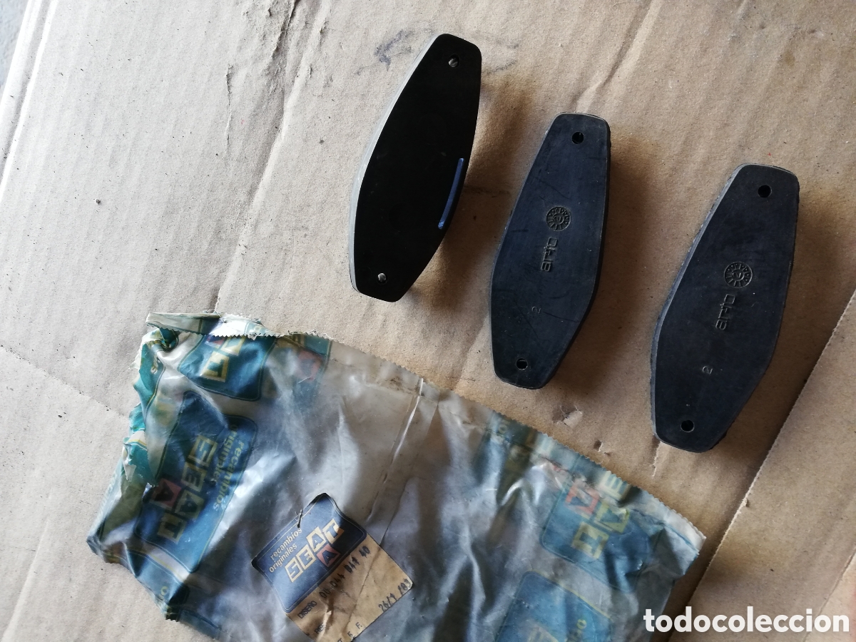Autos und Motorr&auml;der: 3 Bases goma espejo retrovisor Seat