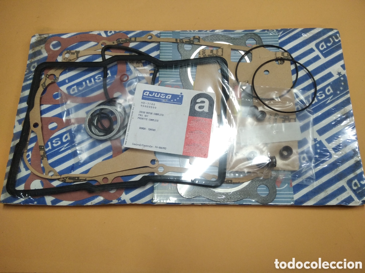 Autos und Motorr&auml;der: Honda CB450S Juego de juntas de motor Ajusa 90020500 HD-7100