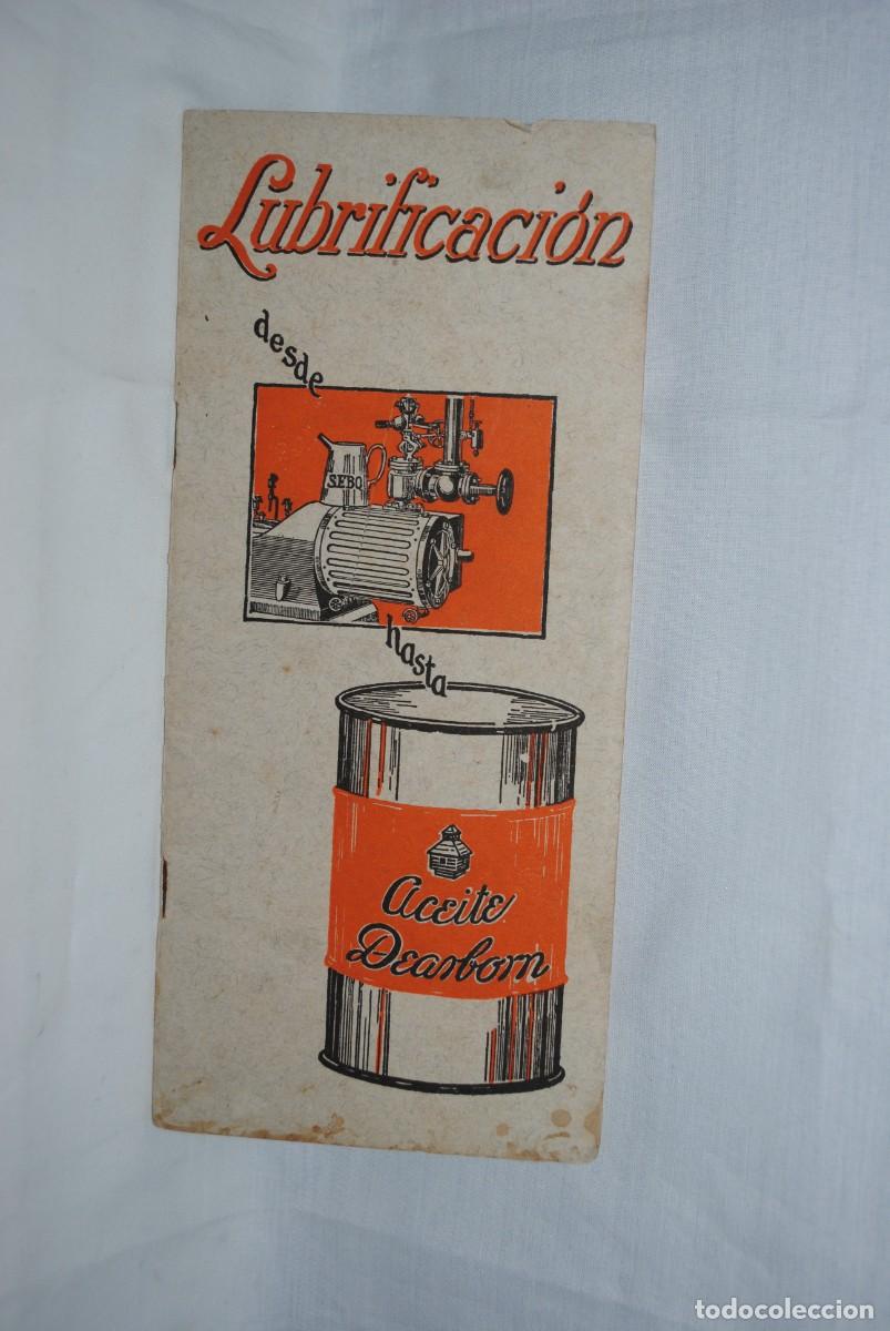 Autos und Motorr&auml;der: ACEITE LUBRIFICANTE , DEARBORN , CHICAGO .