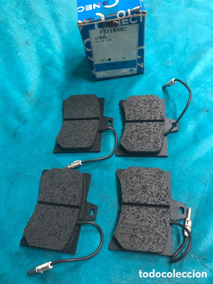 Coches y Motocicletas: JUEGO PASTILLAS FRENO DELANTERAS- NECTO FD160C ( CITROEN LN-LNA-VISA )