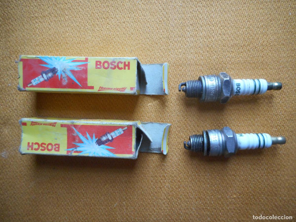 Automobili e Motociclette: PAREJA DE ANTIGUAS BUJ&Iacute;AS DE BOSCH USADAS