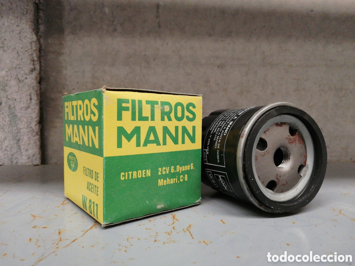 Coches y Motocicletas: Filtro de aceite MANN W 811 para Citro&euml;n 2cv, Mehari, Dyane y C8