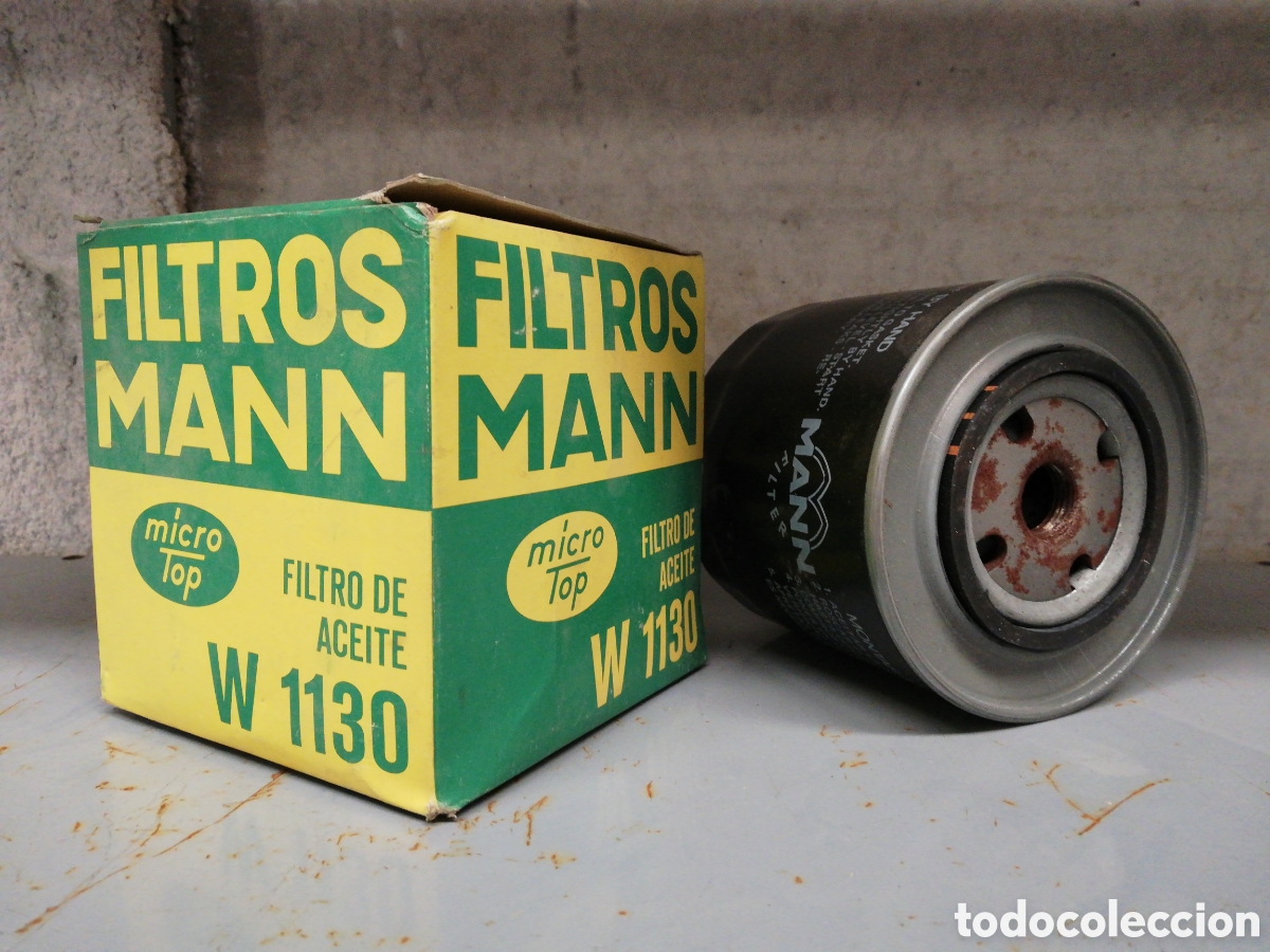 Automobili e Motociclette: Filtro de aceite MANN W 1130 para FIAT / SEAT 131, 132, Ducato y otros