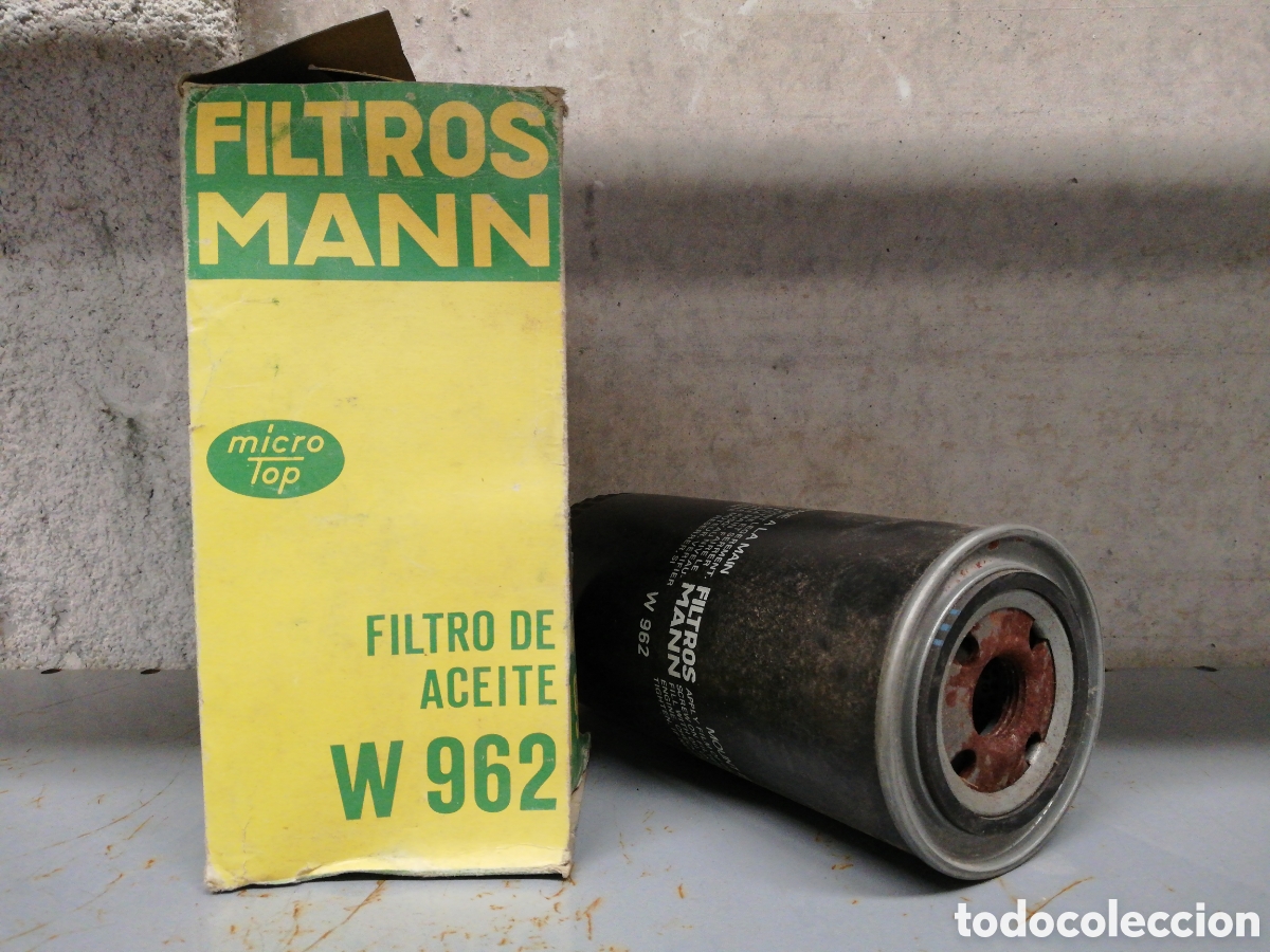 Automobili e Motociclette: Filtro de aceite MANN W 962 para MASSEY FERGUSON, DEUTZ y otros