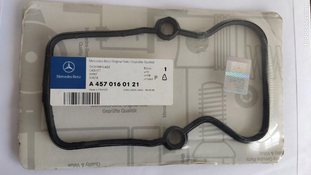 Autos und Motorr&auml;der: JUNTA TAPA DE CULATA DE CILINDRO MERCEDES - BENZ ORIGINAL A4570160121. NUEVO