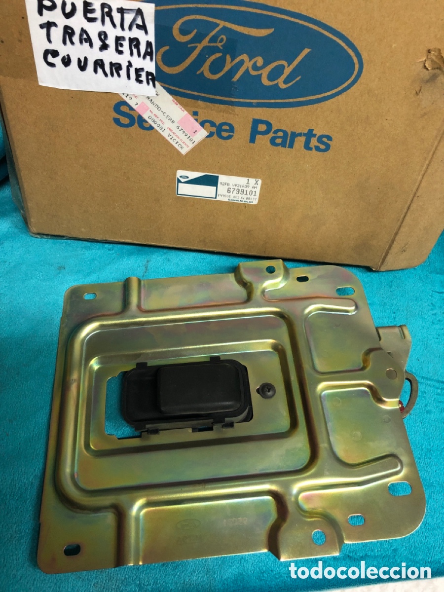 Autos und Motorr&auml;der: PLACA CERRADURA PUERTA TRASERA IZQUIERDA- 6799101 ( FORD COURIER )