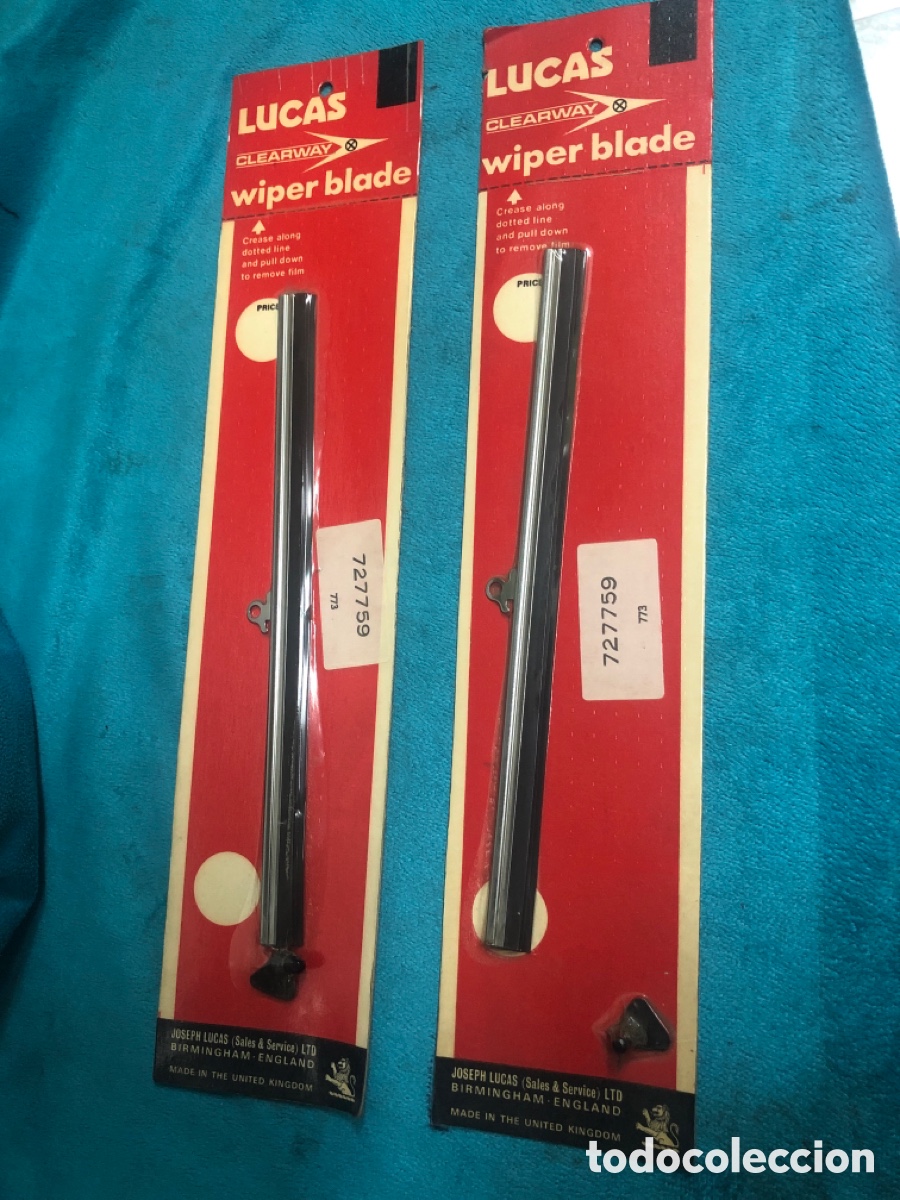 Automobili e Motociclette: JUEGO ESCOBILLAS LIMPIA- LUCAS 727759 -23 cm )