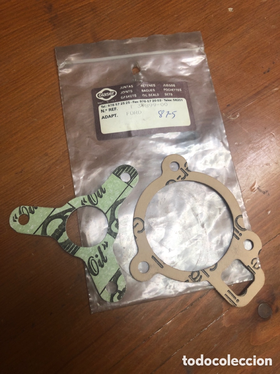 Automobili e Motociclette: JUEGO JUNTAS TERMOSTATO-FORD ( GLASER T30899-00 )