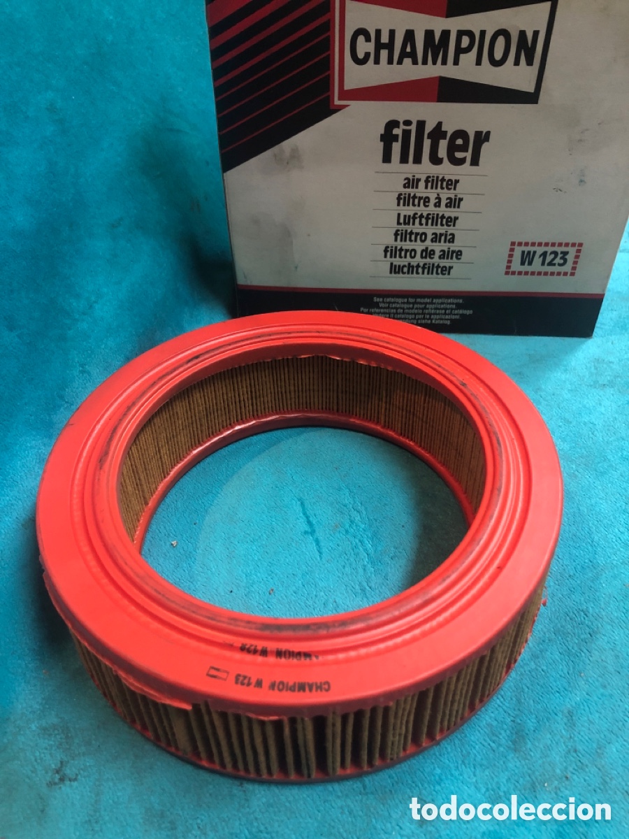 Coches y Motocicletas: FILTRO AIRE- CHAMPION W 123 ( RENAULT 5 )