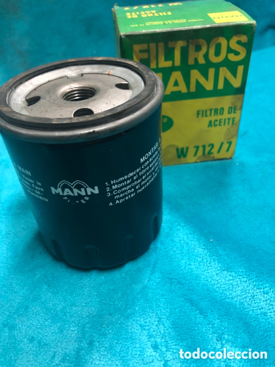 Coches y Motocicletas: FILTRO ACEITE-MANN W712/7 ( CHRYSLER 180 2,0 I )