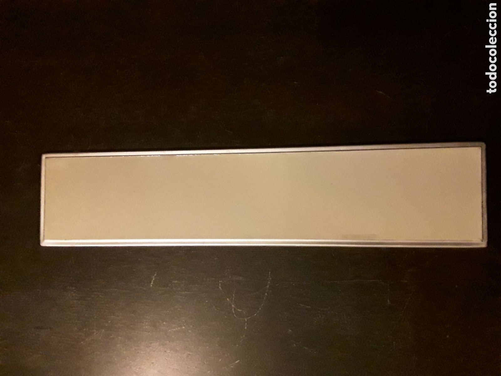Coches y motocicletas: PLACA MATRICULA ALUMINIO EN BLANCO 50.5 x 11.5 cm