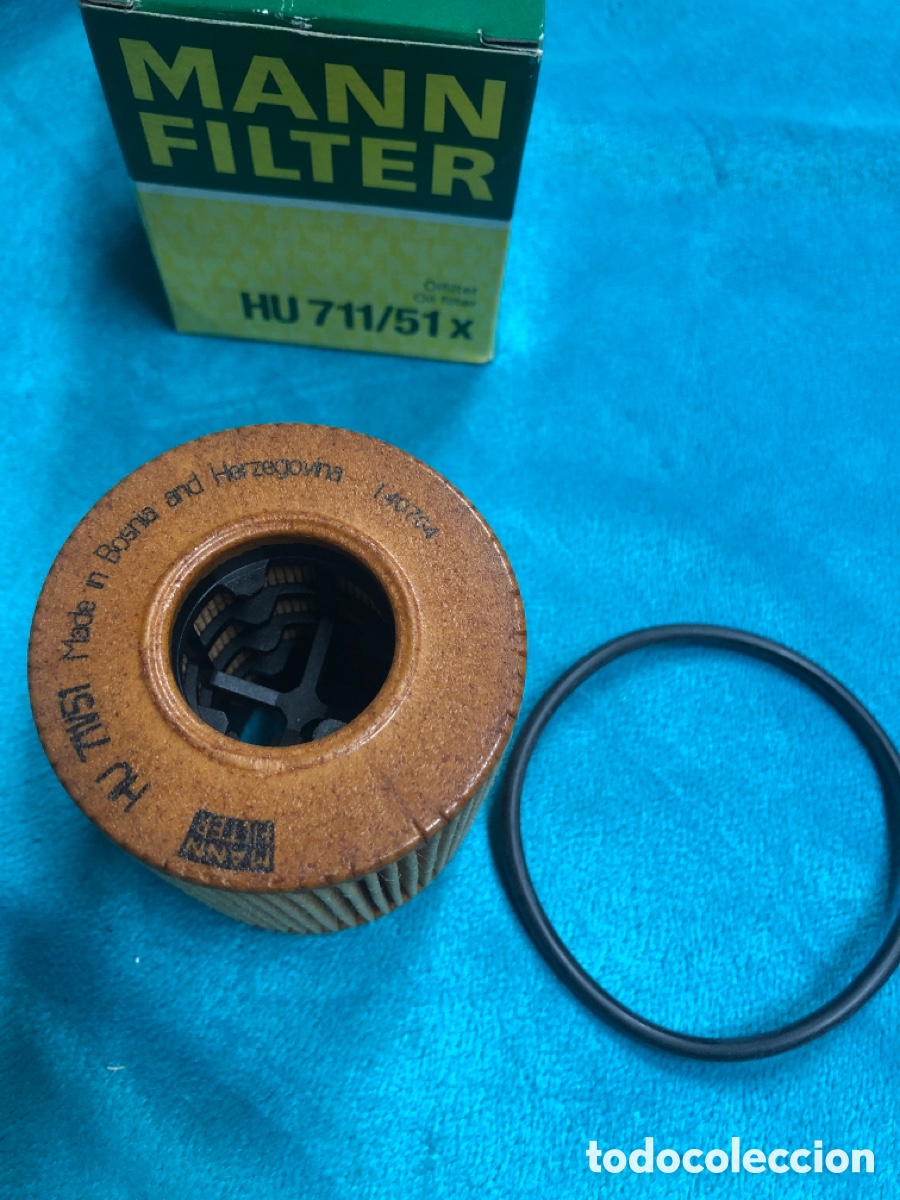 Coches y Motocicletas: FILTRO ACEITE- MANN HU 711/51X ( CITROEN-FIAT-MINI-BMW-MITSUBISHI-PEUGEOT-VOLVO)