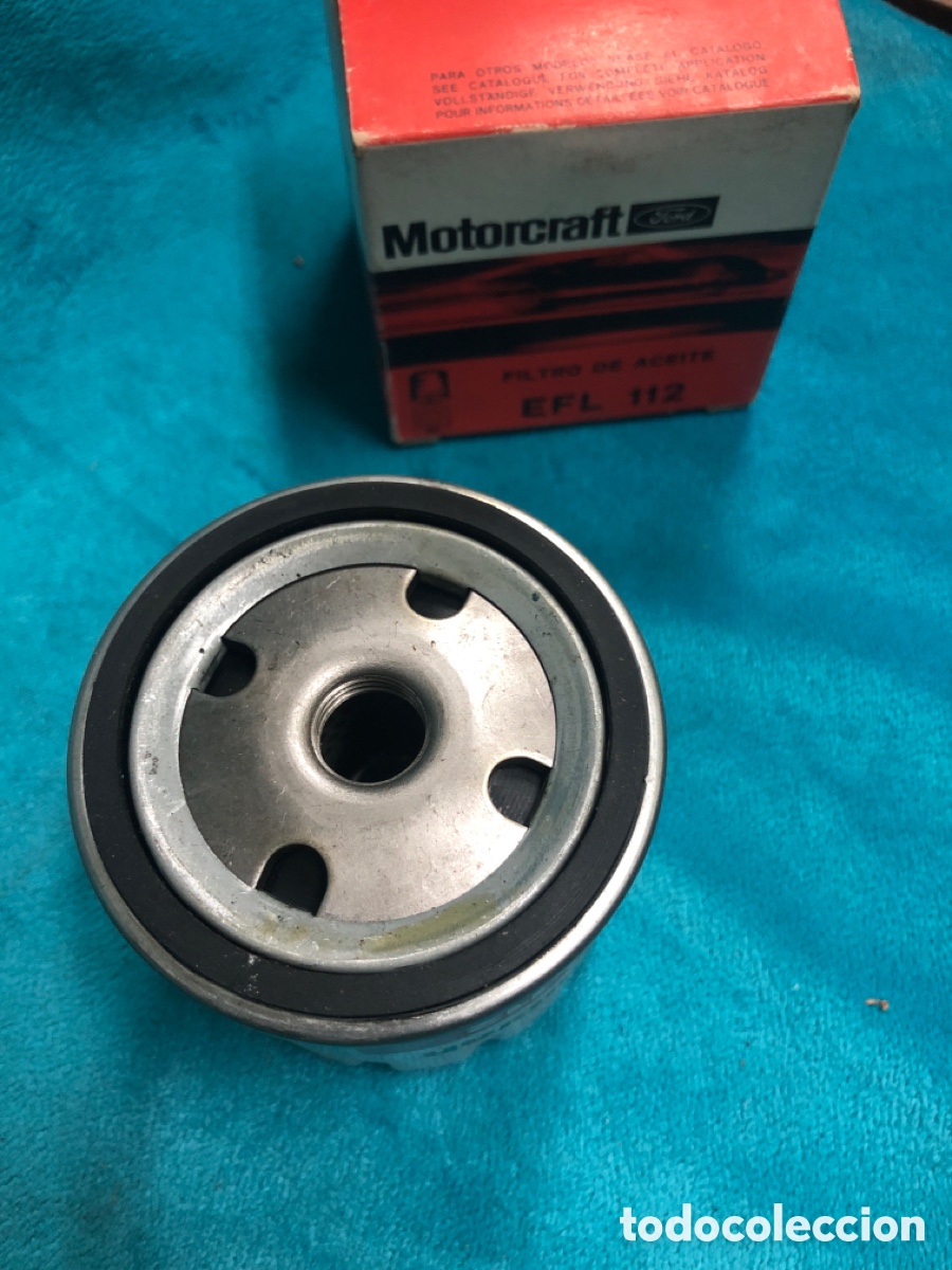 Coches y Motocicletas: FILTRO ACEITE- MOTORCRAFT EFL 112 ( CITROEN 2CV- MEHARI- DYANE 6- DYNAM- C 8 )